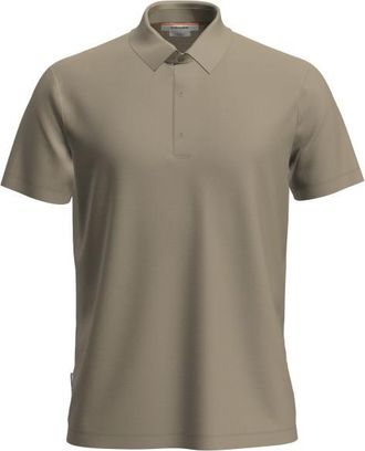 Icebreaker Merino 150 Tech Lite III S/S Polo Merinoshirt f&uuml;r Herren | beige