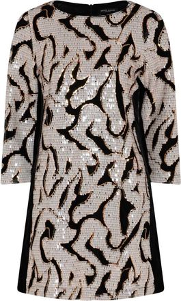 Bruuns Bazaar Kleedjes, Dames, Zwart, S, Pailletten, Betel BBKata Jurk