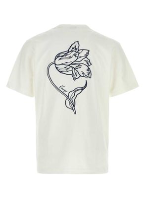 Kenzo Offwhite Exterior: Cotton T-Shirt T-shirts And Polos