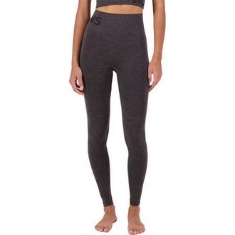 Mons Royale Solace Merino Seamless Legging - Womens in Forged Iron at Nordstrom, Size Medium