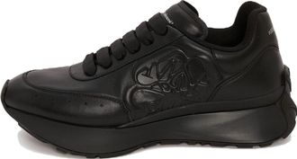 Alexander McQueen Sprint Runner Black 688548WIC941000