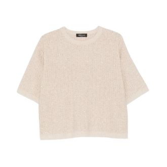 Fabiana Filippi Donna, Maglie, Beige, M, new