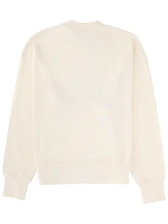 Msgm Follow The Rabbit Graphic Sweatshirt - White