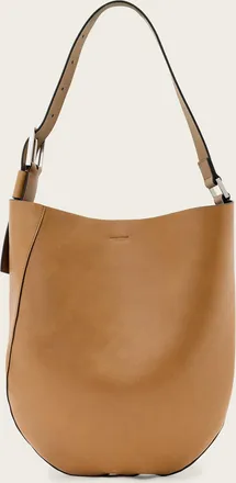 AllSaints Luna Leather Hobo Shoulder Bag