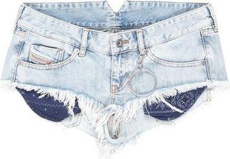 Diesel PARTES DE ABAJO - Shorts vaqueros en YOOX.COM