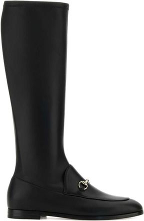 Gucci Jordaan Leather Boots