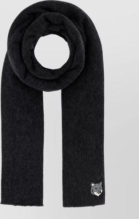 Maison Kitsun&eacute; wool scarf