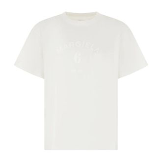 Maison Margiela Camiseta - Tops - Hombre - Blanco - XL