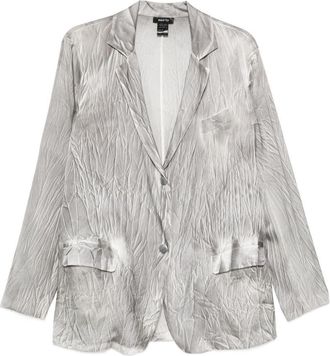Avant Toi Womens Silk Double-Breasted Jacket
