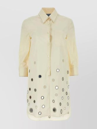Prada cotton shirt dress