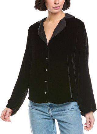 Velvet Brenna Velvet Silk-Blend Shirt