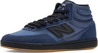 New Balance 440 v2 Hi Athletic Shoes Navy : US Mens 9 - Womens 10.5 Medium, Suede