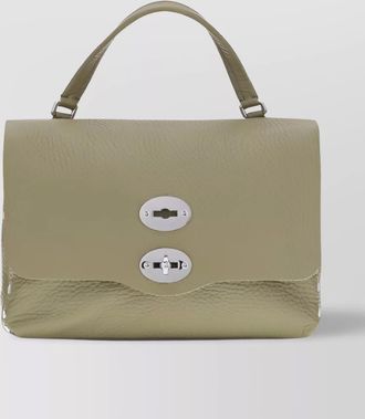 Zanellato centauro leather shoulder bag