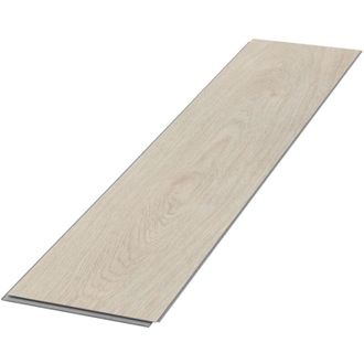 ML Design Ml-design - Suelo Vin&iacute;lico de pvc 6.24m&sup2; Color Marr&oacute;n Roble Claro 80x Planchas de Vinilo Sistema Click 61x12,8cm, Grosor 4,2mm L&aacute;minas Efecto Madera