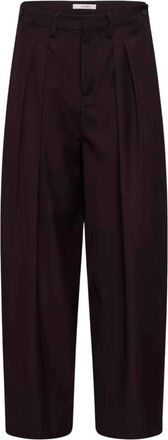 Gestuz Schany Broek - Dames - Broeken - Paars - L - Polyester - Broeken