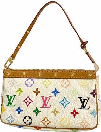 Louis Vuitton Blanc Pouch (Pre-Owned)