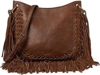Frye Faye Mini Crossbody Cross Body Womens Handbags Cognac, Leather