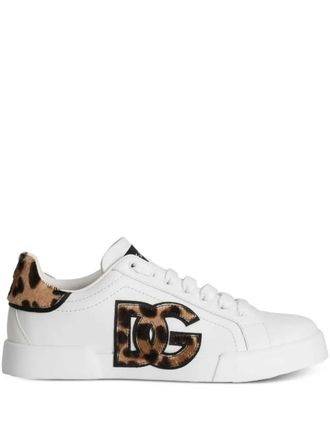 Dolce & Gabbana Sneakers mit Logo-Applikation