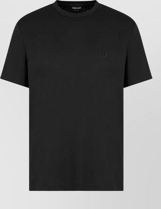 Giorgio Armani cotton logo t-shirt