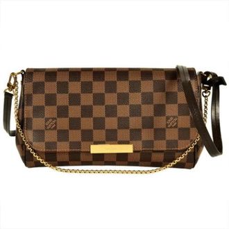 Louis Vuitton Pre-owned Cross Body Bags, female, Brown, Size: ONE SIZE Pre-owned Vintage Canvas Crossbody Bag