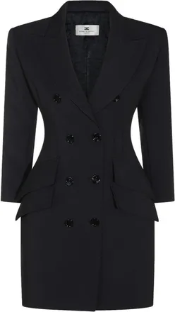 Elisabetta Franchi blazervorm korte jurk