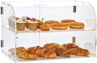 OEM 3-st&ouml;ckige Geb&auml;ck-vitrine, Kommerzielle B&auml;ckerei-vitrine 558 X 356 X 356 Mm, Acryl-vitrine Mit Mit Stabilen Doppelscharnieren, B&auml;ckerei Konditorei Vit
