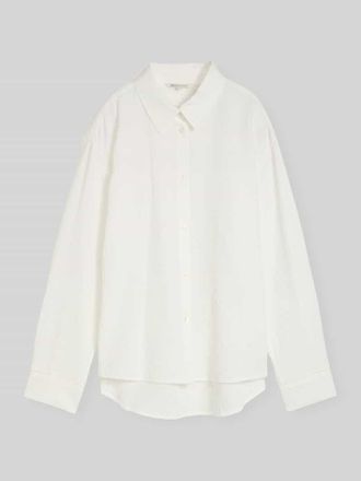 Tom Tailor Denim Regular Fit Langarmbluse aus Baumwoll-Mix in Offwhite, Gr&ouml;&szlig;e XL