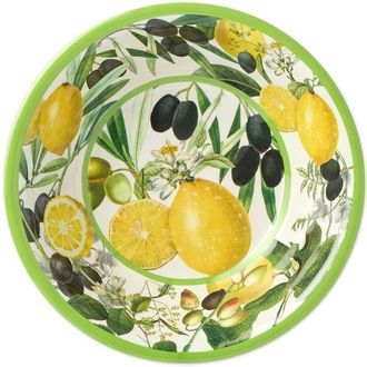 Certified International Limone Melamine Set Of 6 All Purpose Bowls