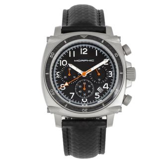 Morphic M83 Series Chronograph Quartz Black Dial Mens Watch MPH8304