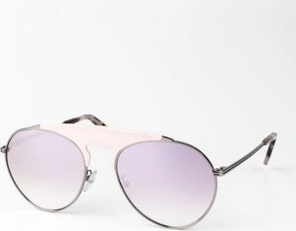 Loewe Bordeaux Mirror Pilot Sunglasses LW40005U 14U 56