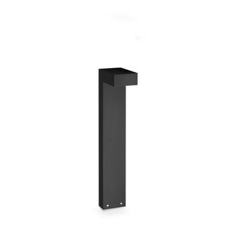 Netlighting Sirio 60cm Outdoor Bollard Black 1x LED 1100lm 3000K IP65