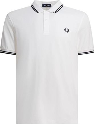 Comme Des Gar&ccedil;ons Witte Polo Shirt met Wing Tip Kraag - Heren - Polos - Wit - L - Katoen - Tops