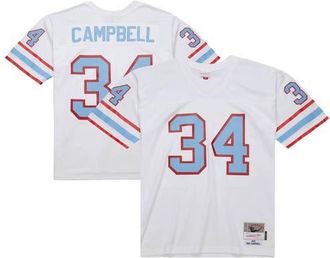Mitchell & Ness Mens Mitchell & Ness Earl Campbell White Houston Oilers 1979 Legacy Replica Jersey at Nordstrom, Size X-Large