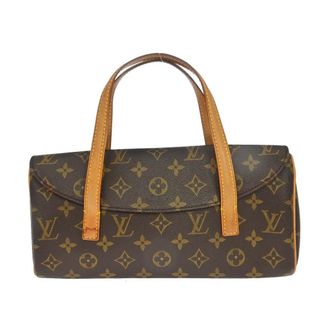 Louis Vuitton Sonatine Handbag Monogram Canvas Brown Canvas Handbag (Pre-Owned)