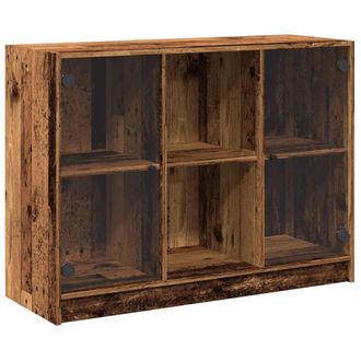 Berkfield Home Sideboard Old Wood 102x37x75.5 cm Engineered Wood in Brown