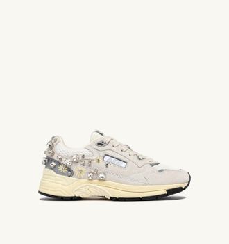 Autry SNEAKERS HYPERWAY IN MESH E SUEDE BIANCO CON DETTAGLI