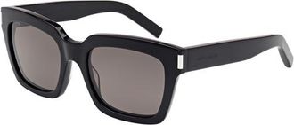 Saint Laurent BOLD 1 002 Womens Sunglasses Black Size 54