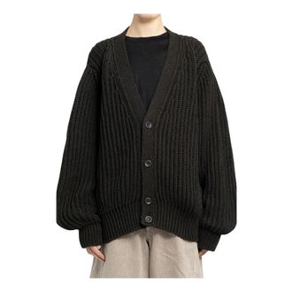 Christophe Lemaire Truien & Vesten, Heren, Bruin, S, Katoen, Gebreid katoenen vest