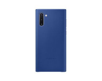 Samsung Funda De Cuero Azul/azul Para Samsung Note 10 N970 Ef-vn970ll
