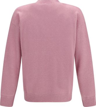 Laneus Cashmere and Silk Blend Sweater - Pink