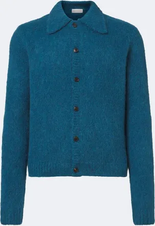 Dries Van Noten C&aacute;rdigan en mezcla de alpaca y lana