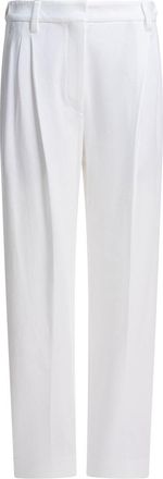 Brunello Cucinelli Baggy Cotton Tailored Pants