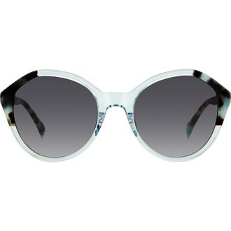 Kate Spade New York jezebel 54mm gradient round sunglasses in 0Pjp-9O at Nordstrom Rack