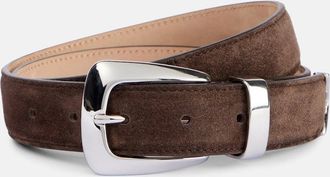 Khaite Benny suede belt