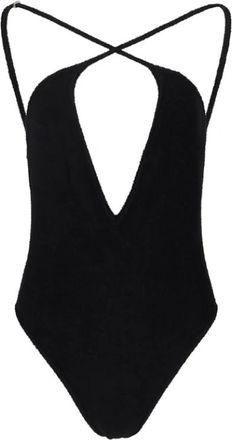 The Attico Badpak - Dames - Badpakken - Zwart - M - Badmode