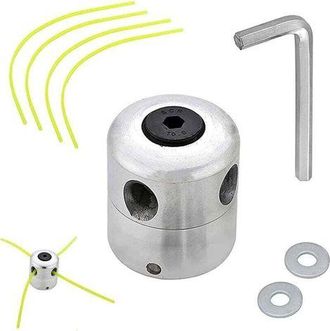 OEM Cabezal Universal De Aluminio Para Desbrozadora, Carrete De Hilo De Nailon De Repuesto Para Desbrozadoras Y Cortac&eacute;spedes