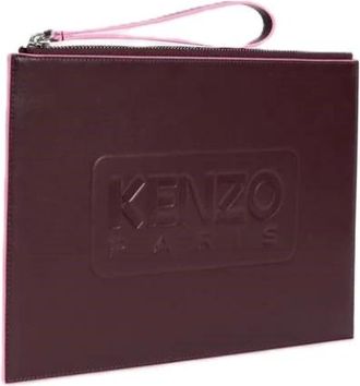 Kenzo Leren tassen - Heren - Tassen - Paars - ONE Size - Tassen