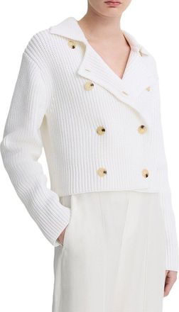 Vince Double Breasted Sweater Jacket
