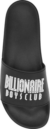 Billionaire Boys Club Straight Logo Slides - Black