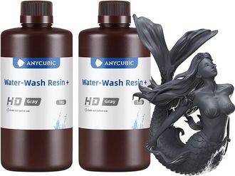 OEM Resina Lavable Con Agua, Tiempo De Exposici&oacute;n R&aacute;pido, F&aacute;cil Limpieza Por Parte Del Usuario, Gris Hd 2 Kg